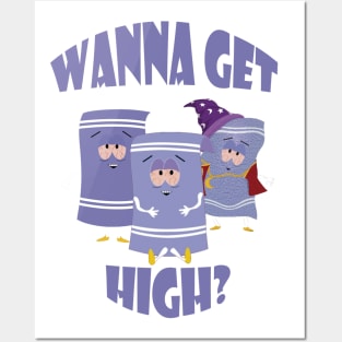 Towelie | Wanna Get High | South Park Posters and Art